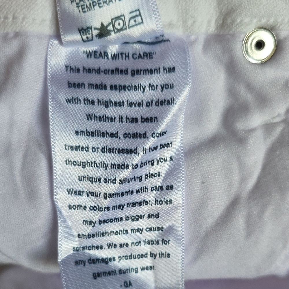 Good American Good Legs Skinny Jeans White - Picture 6 of 9